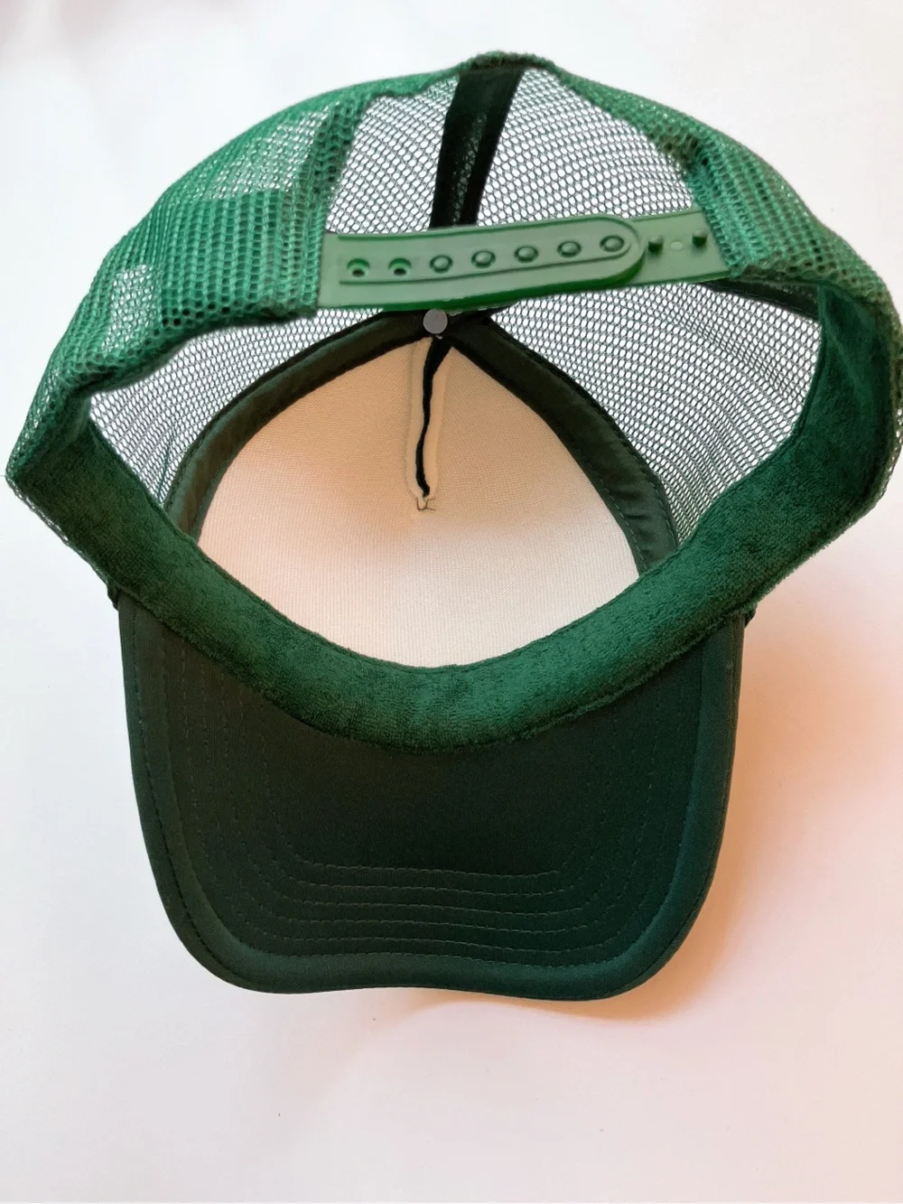 OFFLINE Green Women’s Trucker Hat Bubble Lettering {Aerie-Vibes}
